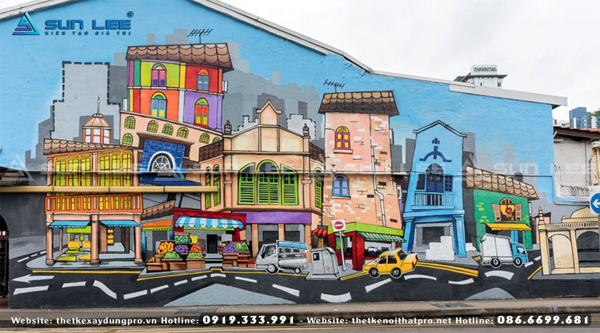 Vẽ tranh an toàn giao thông |+35 Mẫu ưa chuộng nhất 2021 - Vẽ tranh tường 3D đẹp giá rẻ nhất tại Hà Nội | Thi công trọn gói