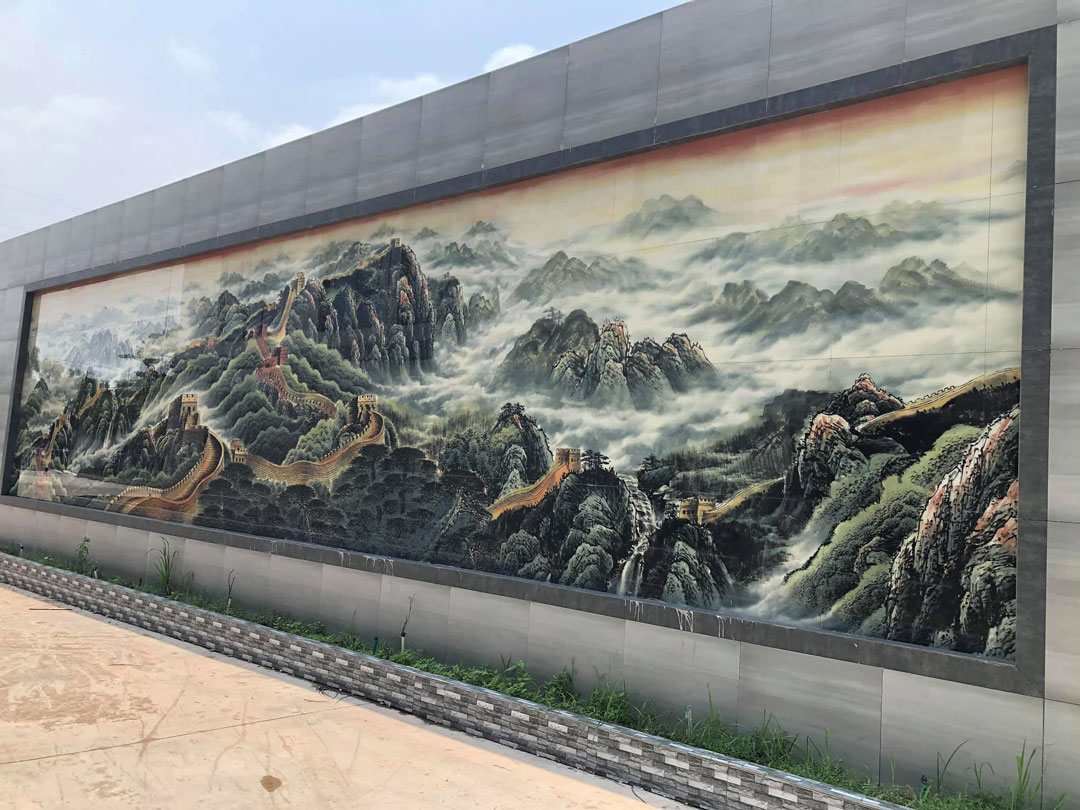 Tranh gạch 3D